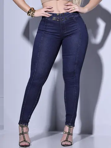 CALÇA SKINNY PIT BULL JEANS MODELADORA COM AJUSTE PERFEITO