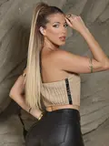CORSET TOMARA QUE CAIA COURINO PIT BULL JEANS SENSUAL E ELEGANTE