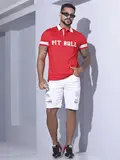 CAMISA POLO MASCULINA ELEGANTE E CONFORTÁVEL COM ESTAMPA PIT BULL
