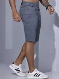 BERMUDA MASCULINA CASUAL PIT BULL JEANS GRAFITE MODERNA E VERSÁTIL