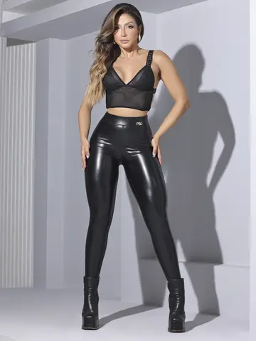 CALÇA MONTARIA COURINO FEMININA CINTURA ALTA PIT BULL JEANS MODERNA
