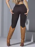 CALÇA MONTARIA FEMININA MODA SOFISTICADA E MODELADORA PIT BULL JEANS