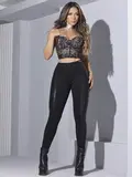 CALÇA MONTARIA FEMININA MODA SOFISTICADA E MODELADORA PIT BULL JEANS