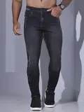 CALÇA MASCULINA COM ESCRITA PIT BULL JEANS A LASER MODERNO E ESTILOSO