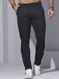 CALÇA ALFAIATARIA MASCULINA CONFORTÁVEL NOBRE E CLÁSSICA PIT BULL