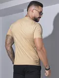 CAMISETA MASCULINA GOLA O PIT BULL JEANS CASUAL VERSÁTIL