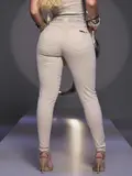 CALÇA FEMININA PIT BULL JEANS COM CINTURA BRILHANTE E DESIGN EXCLUSIVO