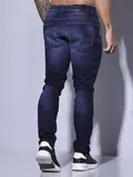 CALÇA JEANS MASCULINA PIT BULL AZUL ESCURO CASUAL E MODERNO