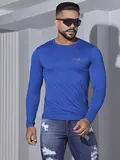 CAMISETA MASCULINA PIT BULL MANGA LONGA LISA CONFORTÁVEL E CASUAL