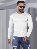 CAMISETA MASCULINA PIT BULL MANGA LONGA LISA CONFORTÁVEL E CASUAL