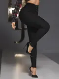 CALÇA MONTARIA FEMININA PIT BULL JEANS MODELADORA QUE DEFINE A SILHUETA