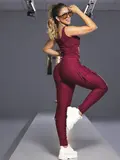 REGATA FEMININA PIT BULL JEANS COM ESCRITA CONTRASTANTE SUPER MODERNA