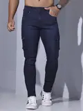 CALÇA CARGO MASCULINA PIT BULL JEANS ESTILO ÚNICO COM DETALHES EM ZÍPER