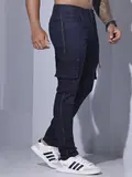 CALÇA CARGO MASCULINA PIT BULL JEANS ESTILO ÚNICO COM DETALHES EM ZÍPER