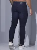 CALÇA CARGO MASCULINA PIT BULL JEANS ESTILO ÚNICO COM DETALHES EM ZÍPER