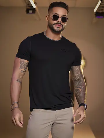 CAMISETA MASCULINA ESTILO CASUAL PIT BULL JEANS DIA A DIA MODERNA