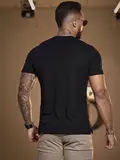 CAMISETA MASCULINA ESTILO CASUAL PIT BULL JEANS DIA A DIA MODERNA