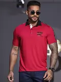 POLO MASCULINA PIT BULL JEANS ATEMPORAL COM DETALHES EXCLUSIVOS