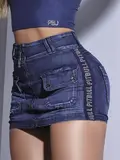 SHORT SAIA CURTO PIT BULL JEANS CÓS ALTO MODERNA E SOFISTICADA