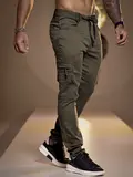 CALÇA JOGGER CARGO MASCULINA CONFORTÁVEL E ESTILOSA PIT BULL JEANS