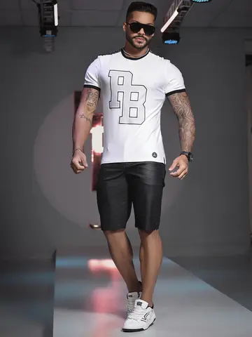 CAMISETA MASCULINA ESTILOSA PIT BULL JEANS ESTAMPADA E PERSONALIZADA