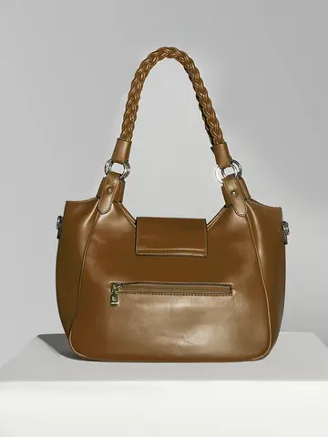 BOLSA FEMININA SATCHEL ÚNICA E MODERNA PIT BULL JEANS