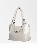 BOLSA FEMININA SATCHEL ÚNICA E MODERNA PIT BULL JEANS