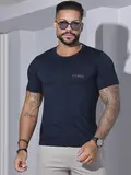 CAMISETA MASCULINA LISA PIT BULL JEANS CASUAL E CONFORTÁVEL
