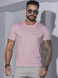 CAMISETA MASCULINA LISA PIT BULL JEANS CASUAL E CONFORTÁVEL