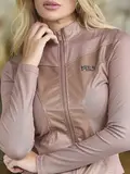 BLUSA FEMININA MANGA LONGA AUTÊNTICA EMPÓRIO PIT BULL COM GOLA ALTA