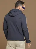 JAQUETA MASCULINA COM CAPUZ PIT BULL JEANS MODERNA COM ZÍPER E BOLSOS