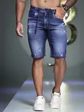 BERMUDA MASCULINA ESTILOSA PIT BULL JEANS COM CADARÇO PERSONALIZADO