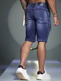 BERMUDA MASCULINA ESTILOSA PIT BULL JEANS COM CADARÇO PERSONALIZADO