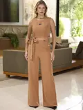 CONJUNTO FEMININO CROPPED E CALÇA PANTALONA SOFISTICADO EMPÓRIO PIT BULL