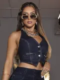 COLETE FEMININO JEANS EXCLUSIVO COM BOTÕES MODERNO E ATEMPORAL PIT BULL