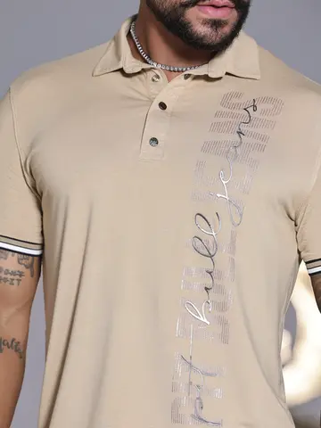 POLO MASCULINA ESTILOSA COM ESTAMPA PIT BULL JEANS CASUAL E MODERNA