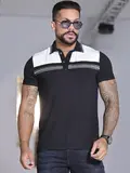 POLO MASCULINA PIT BULL JEANS ESTILOSA