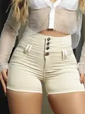 SHORT FEMININO CINTURA PERFEITA PIT BULL JEANS MODELADOR