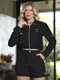 CONJUNTO SHORT E JAQUETA REFINADO EMPÓRIO PIT BULL