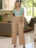 CROPPED MANGA CURTA CASUAL COM ESTAMPA GLITTER EMPÓRIO PIT BULL