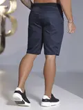 BERMUDA MASCULINA COM ELÁSTICO NO CÓS PIT BULL JEANS