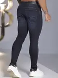 CALÇA MASCULINA COM ELÁSTICO NO CÓS E LAVAGEM MODERNA PIT BULL JEANS