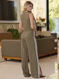 CONJUNTO CALÇA E COLETE COM FENDAS EMPÓRIO PIT BULL CASUAL E REFINADO