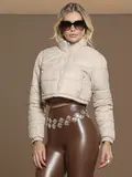 JAQUETA PUFFER PREMIUM PIT BULL JEANS SOFISTICADA E CONFORTÁVEL