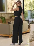 CONJUNTO CALÇA E COLETE SOFISTICADO EMPÓRIO PIT BULL