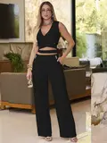 CONJUNTO CALÇA E CROPPED EMPÓRIO PIT BULL CONFORTÁVEL E PODEROSO