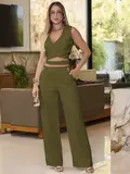 CONJUNTO CALÇA E CROPPED EMPÓRIO PIT BULL CONFORTÁVEL E PODEROSO