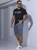CAMISETA MASCULINA PIT BULL JEANS MODA CASUAL E MODERNA