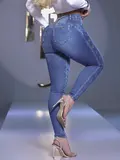 CALÇA FEMININA JOGGER PIT BULL JEANS LOGOMANIA E DESIGN ÚNICO