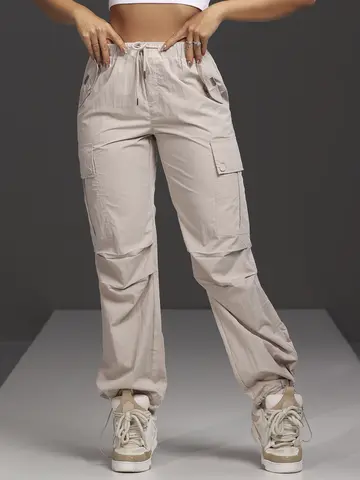 CALÇA PARACHUTES EMPÓRIO PIT BULL ESTILO URBANO E MODERNO COM CORDÃO